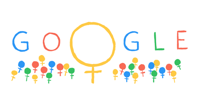 Google Women day Logo